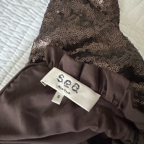 Sea New York Metallic Sequin Tiered Dress - Picture 7 of 7